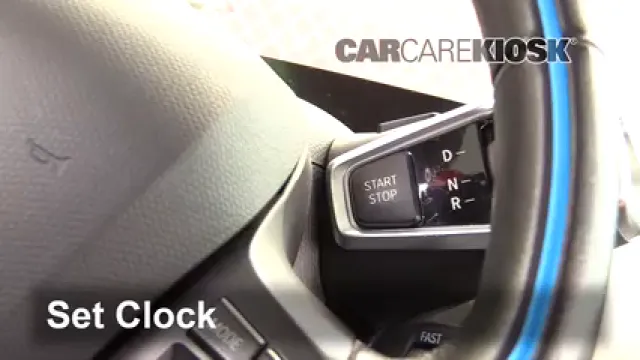 2017 BMW i3 Range Extender 0.6L 2 Cyl. Clock Set Clock